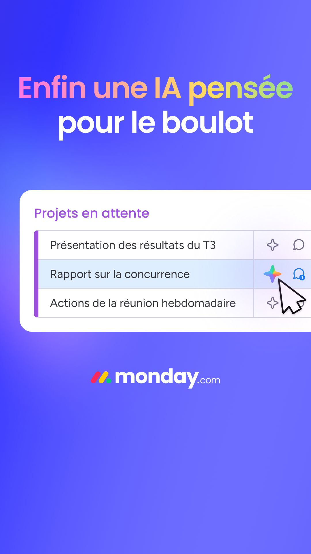 monday.com Facebook ad