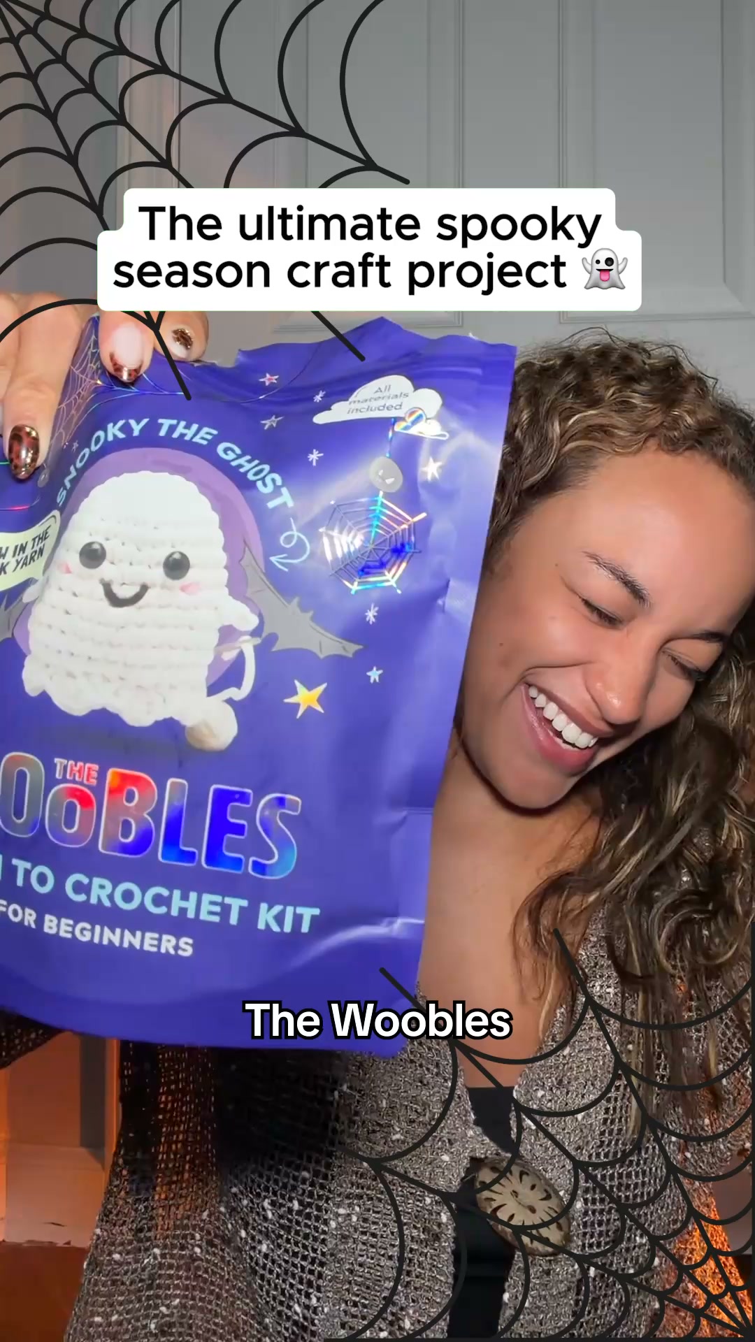 The Woobles Facebook ad: Halloween is for crafters