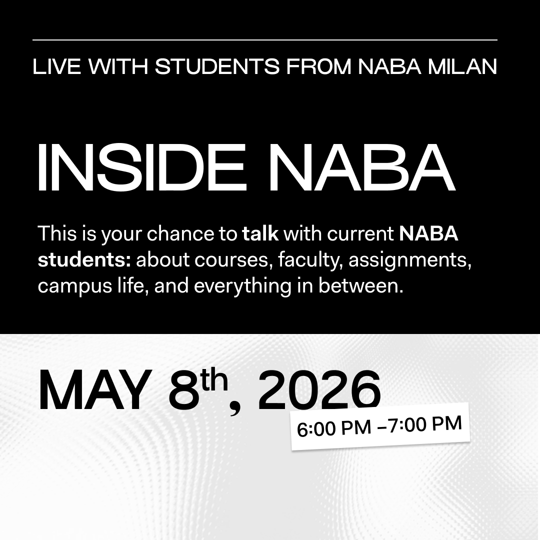 NABA Nuova Accademia di Belle Arti Facebook ad from Apr 21, 2026