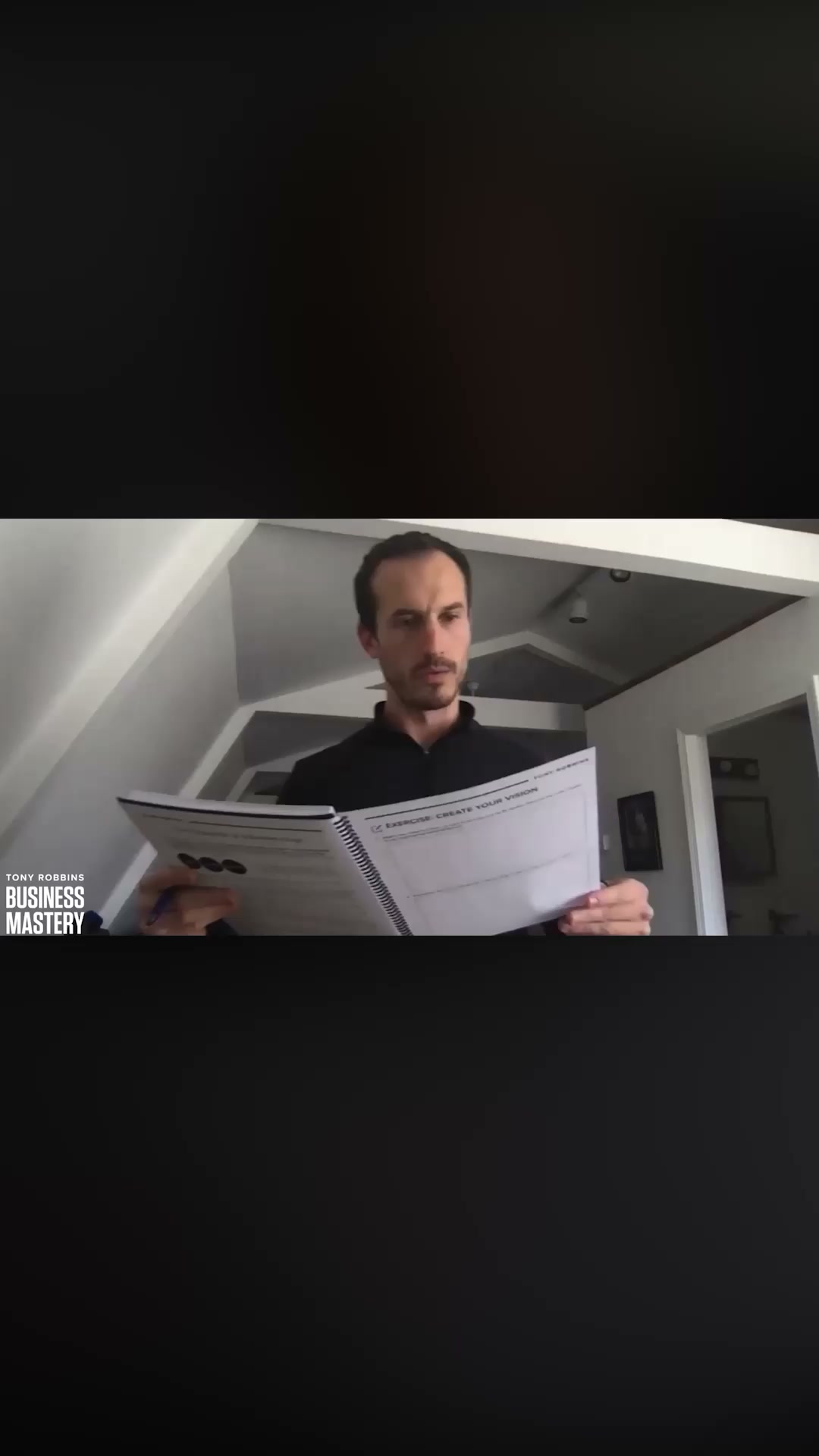 Tony Robbins Facebook ad: Claim mastery with Tony Robbins