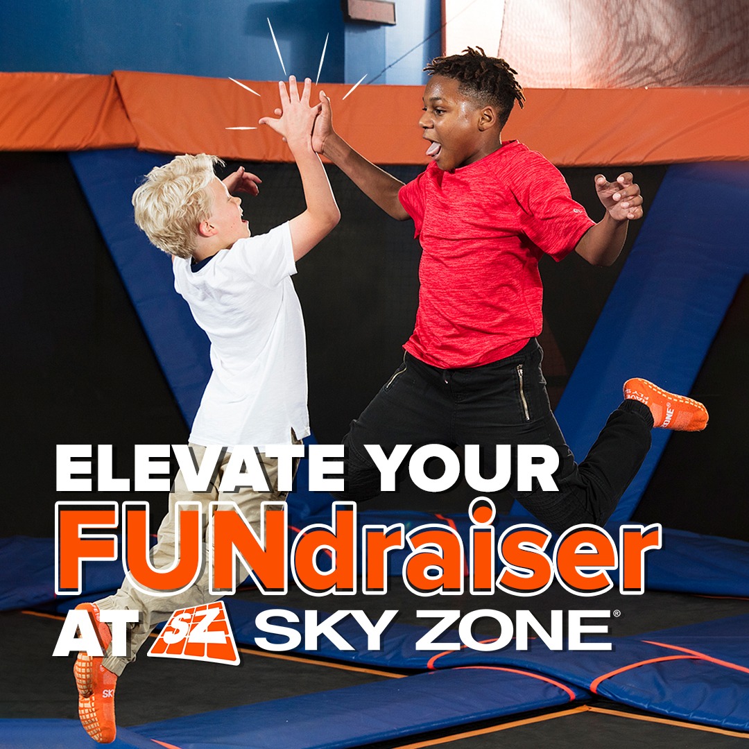 Sky Zone Waldorf Facebook ad: FUNdraisers at Sky Zone Waldorf!