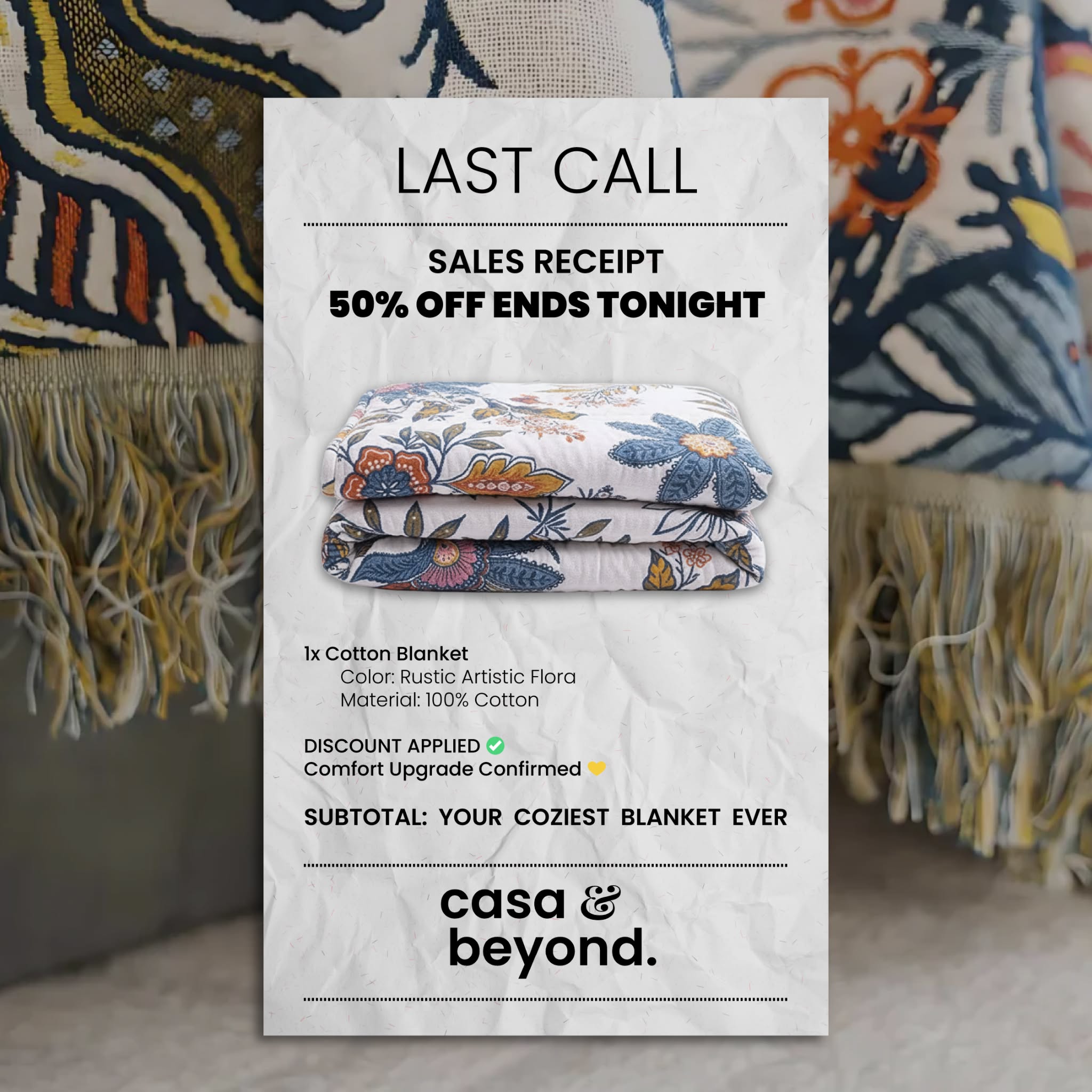 Casa & Beyond Facebook ad
