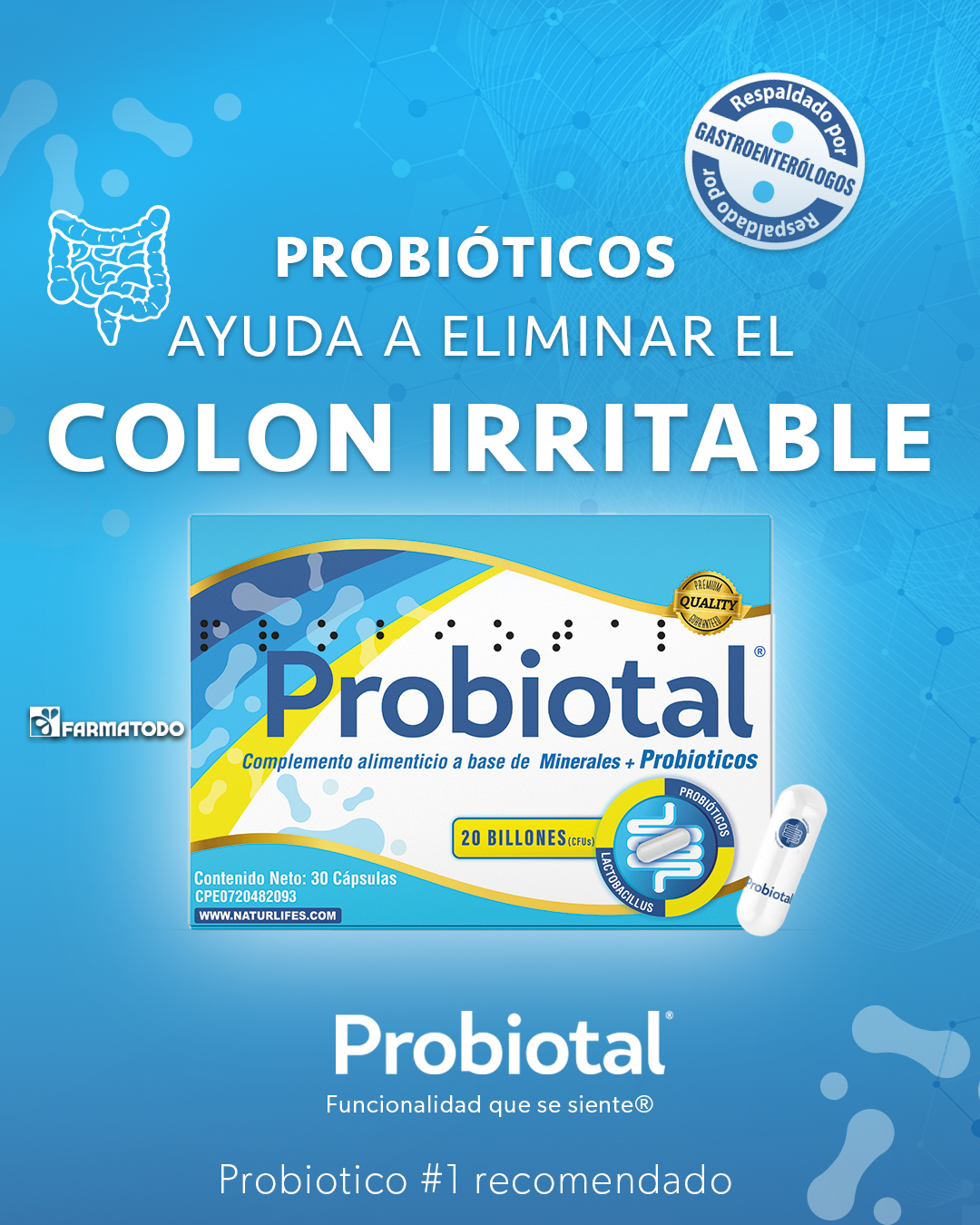 Probiotal Facebook ad from May 29, 2026