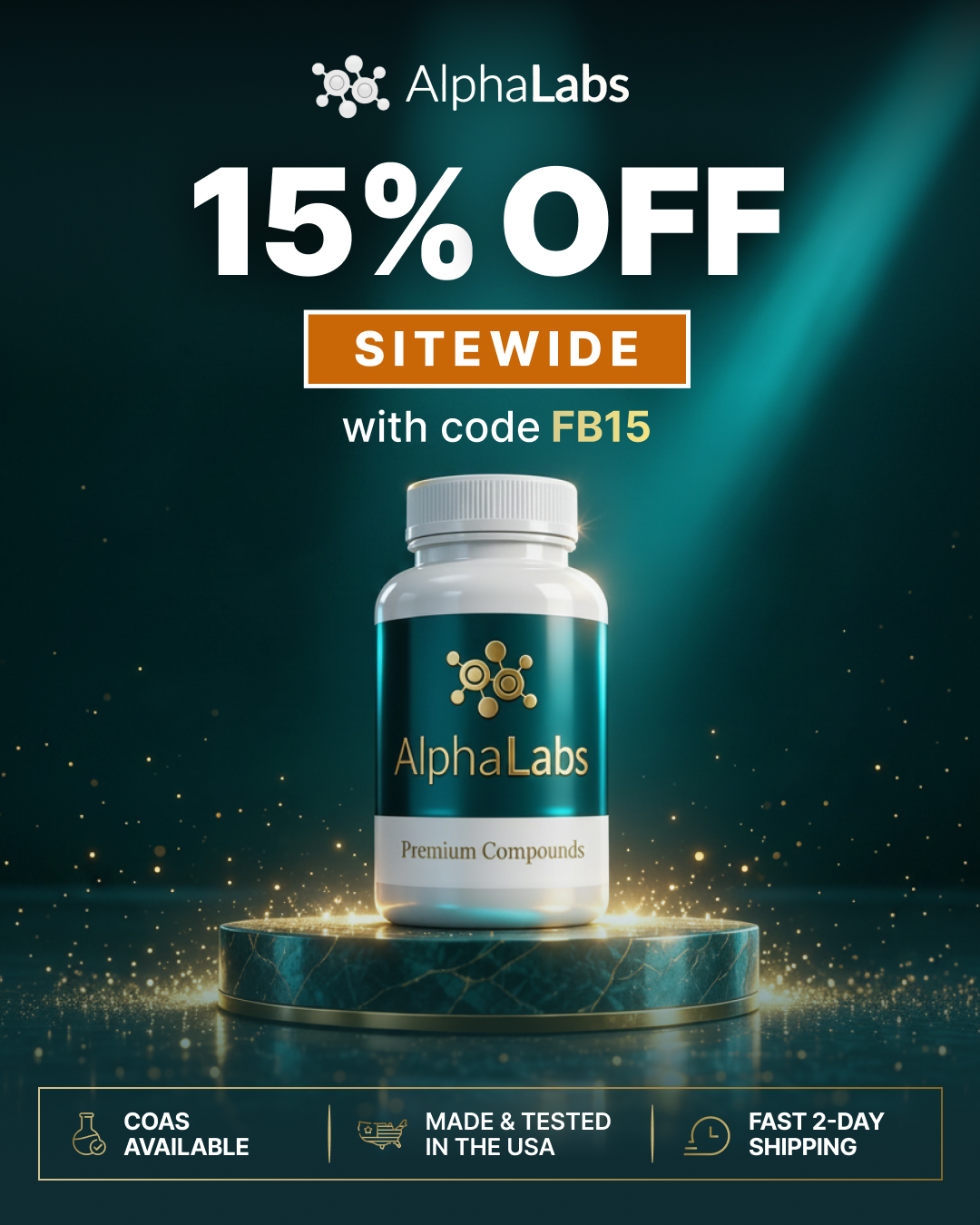 Alpha Research World Facebook ad