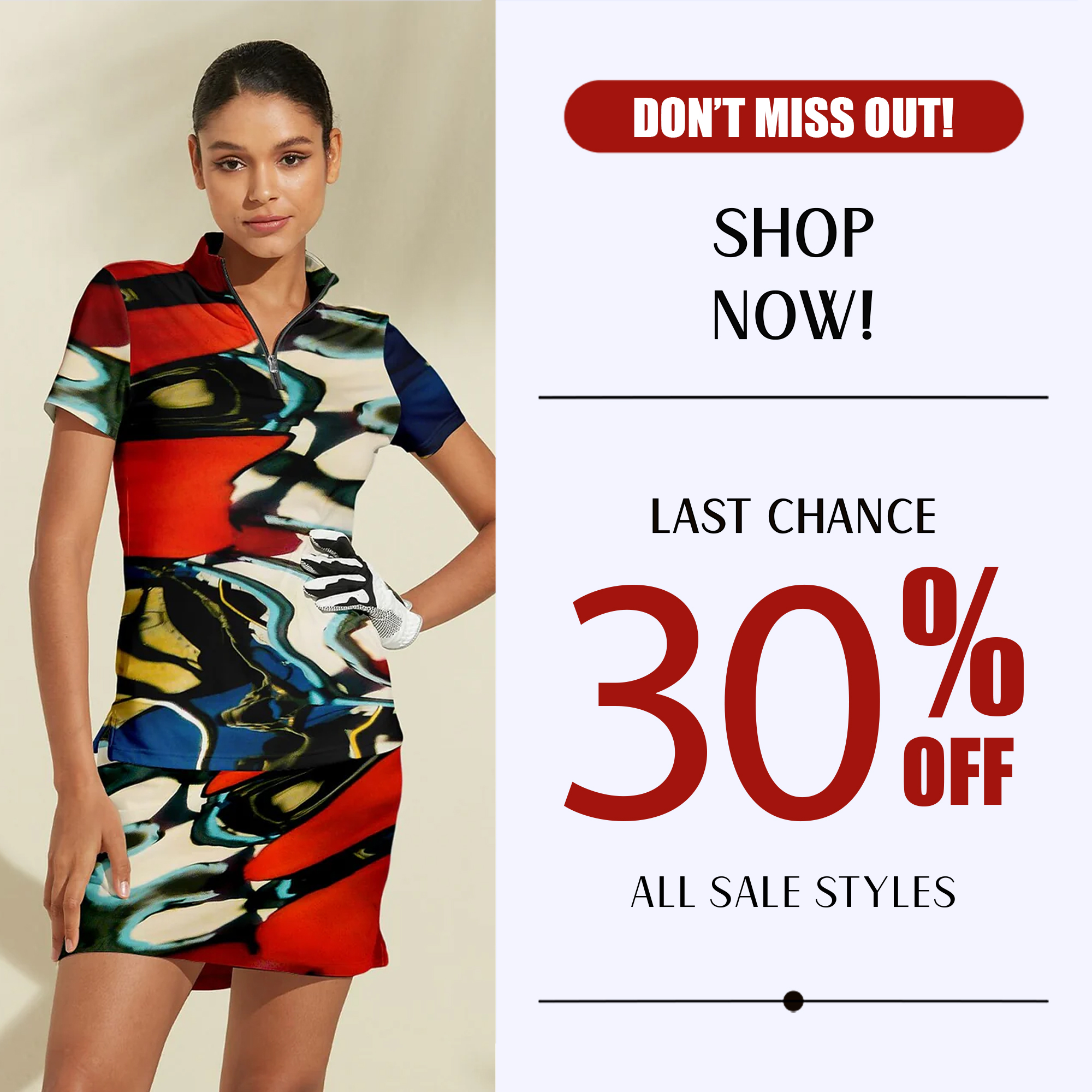 Acegolfs Fashion Facebook ad