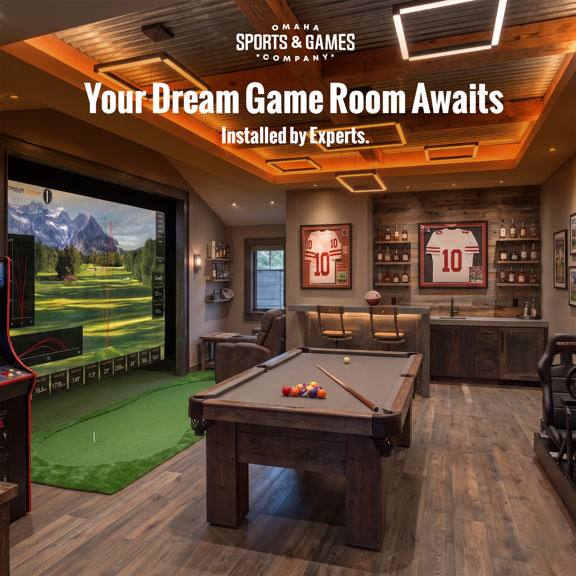 Omaha Sports and Games Facebook ad