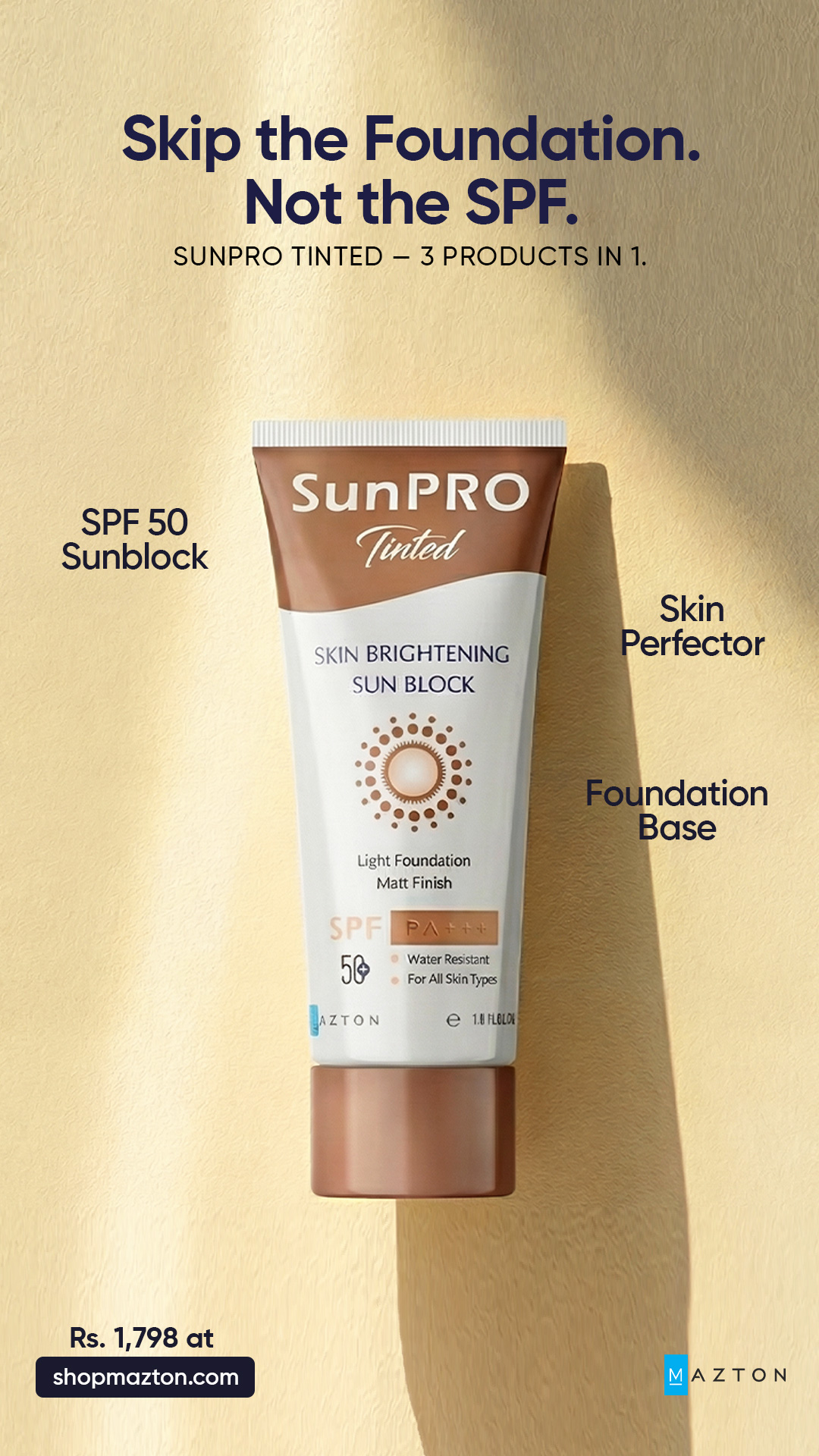 Mazton Skin Solutions Facebook ad