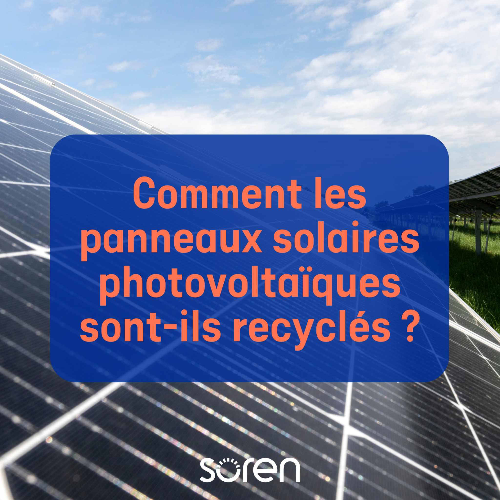 Soren Facebook ad: Saviez-vous que les panneaux solaires photovoltaïques se…