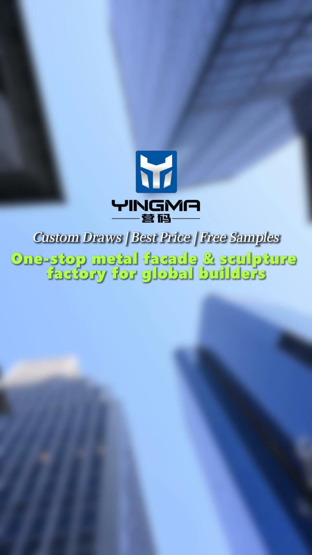 Yingma Construction Energy Saving Engineering Facebook ad: Need Custom Sculptures for Your Project?