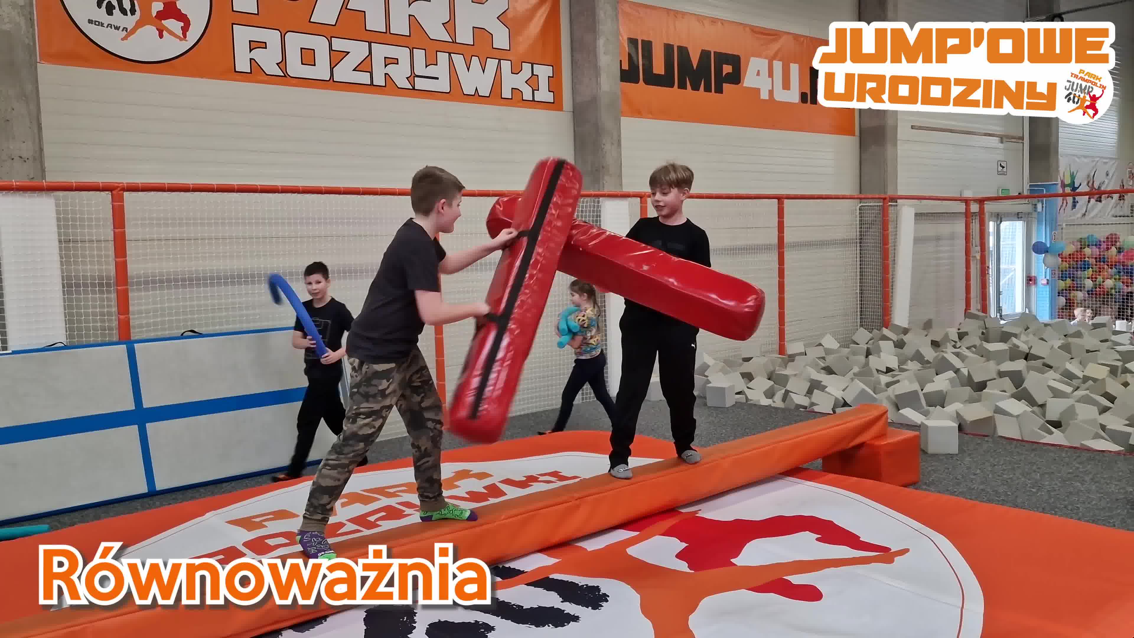 Park rozrywki Jump 4U Oława Facebook ad: Impreza urodzinowa od 429 zł.
