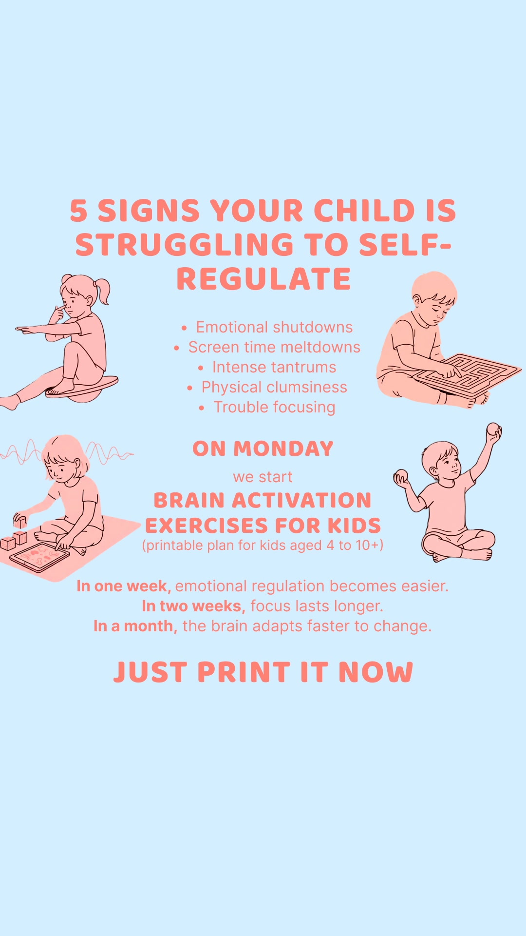 Steady Mind: Calm & Connected Kids Facebook ad