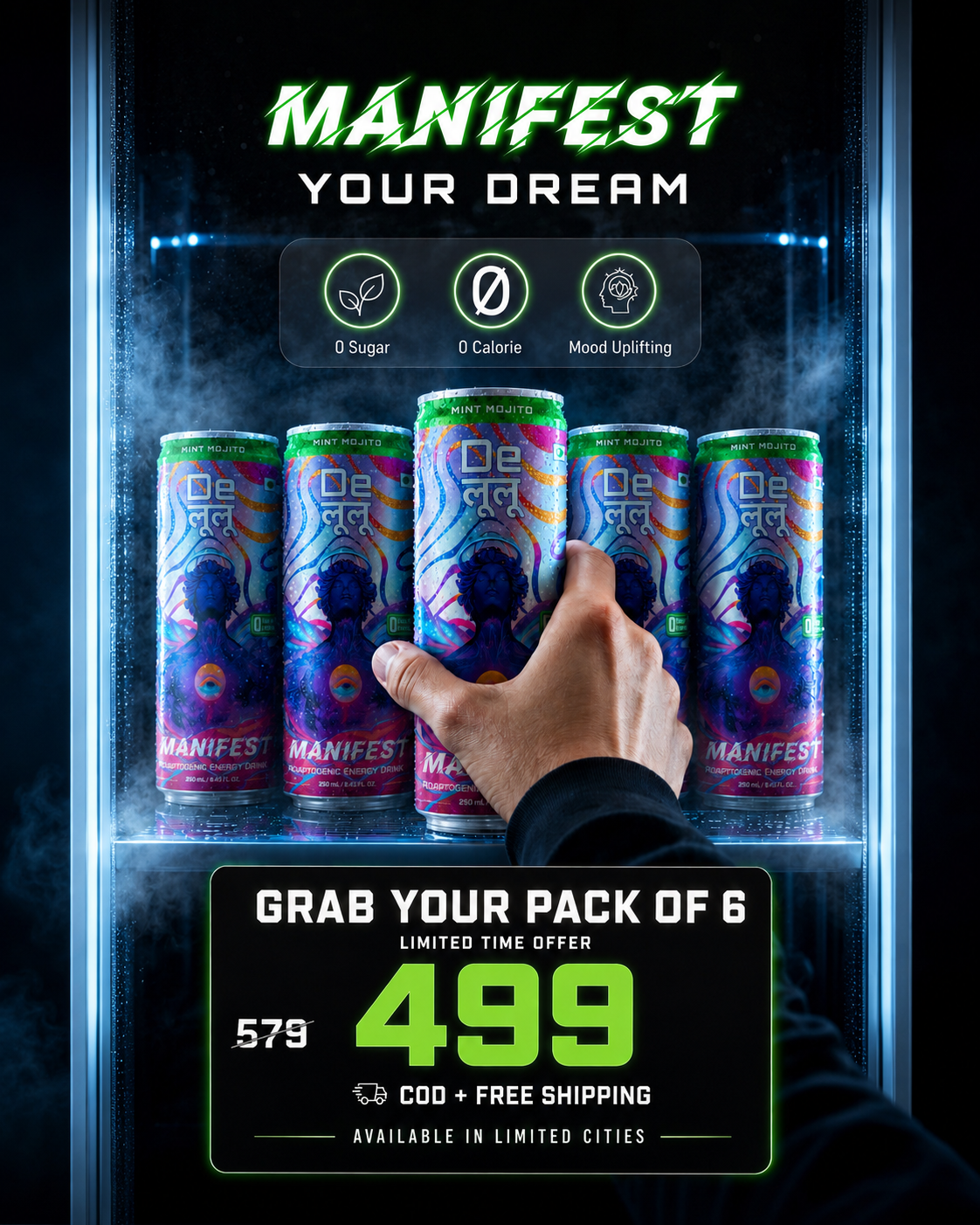 delululand.official Facebook ad: Pack of 6 for ₹499 Only!