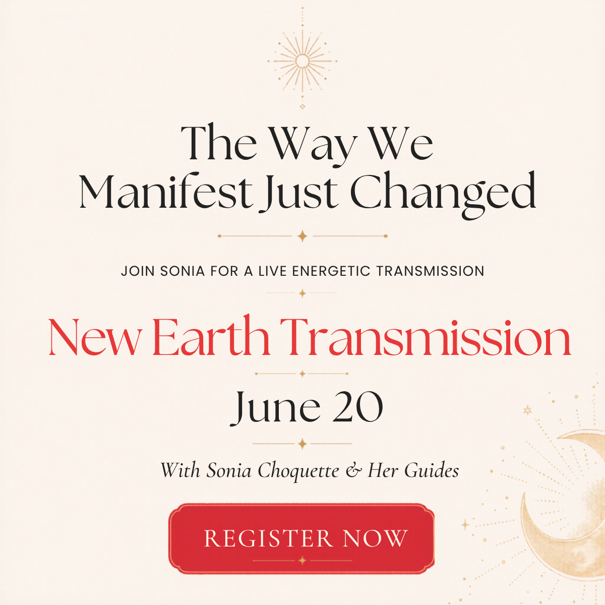 Sonia Choquette Facebook ad