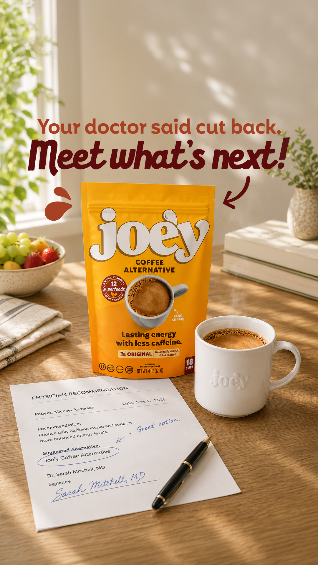 Joe'y Facebook ad