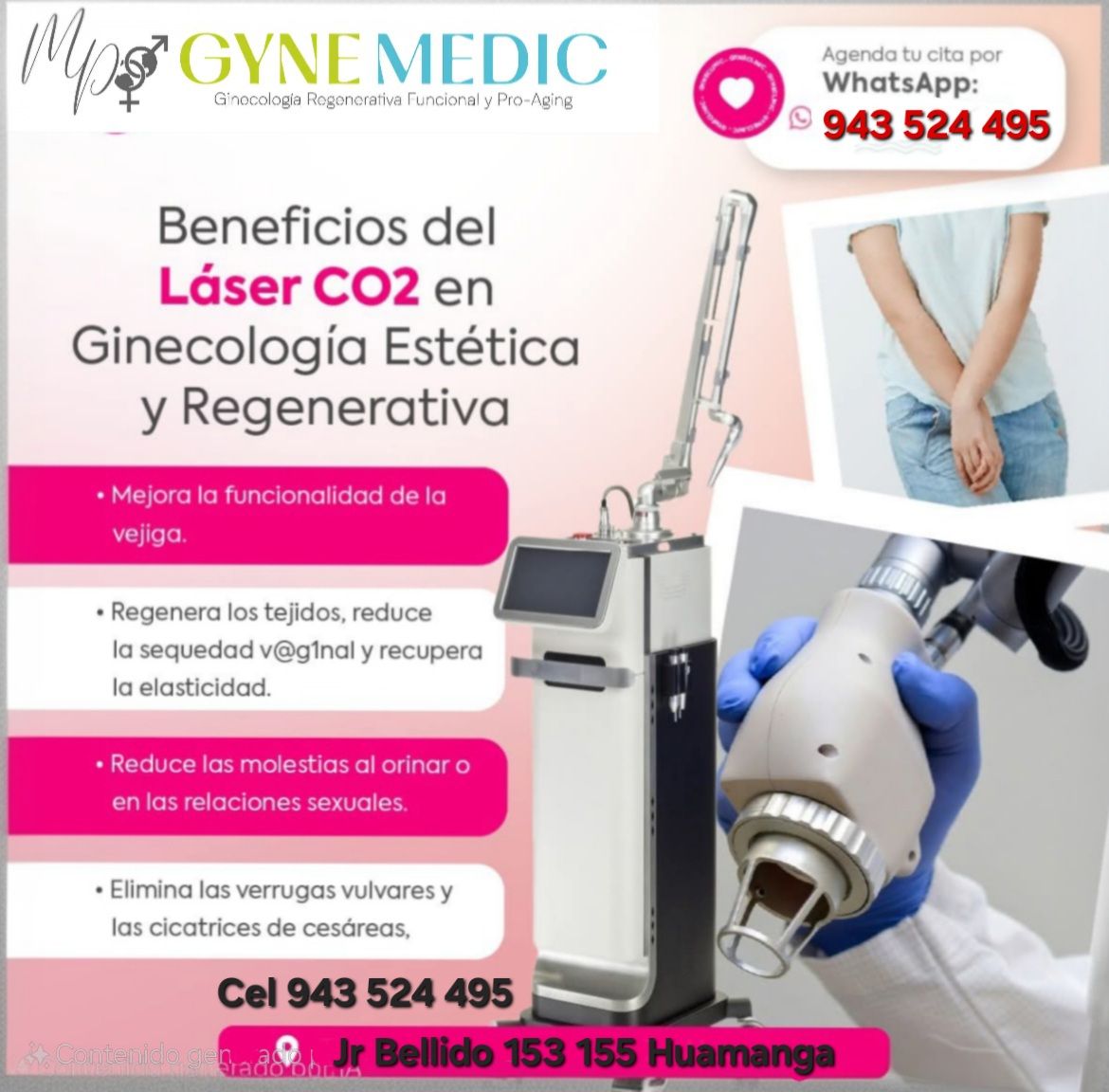 MP GyneMedic Facebook ad