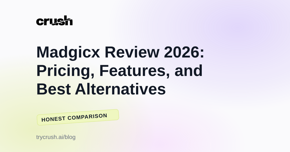 Madgicx Review 2026: Pricing, Features, and Best Alternatives (Crush blog cover)